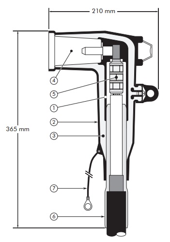 Nexans Euromold Elbow Connector 400LR/G/15-X 11kV